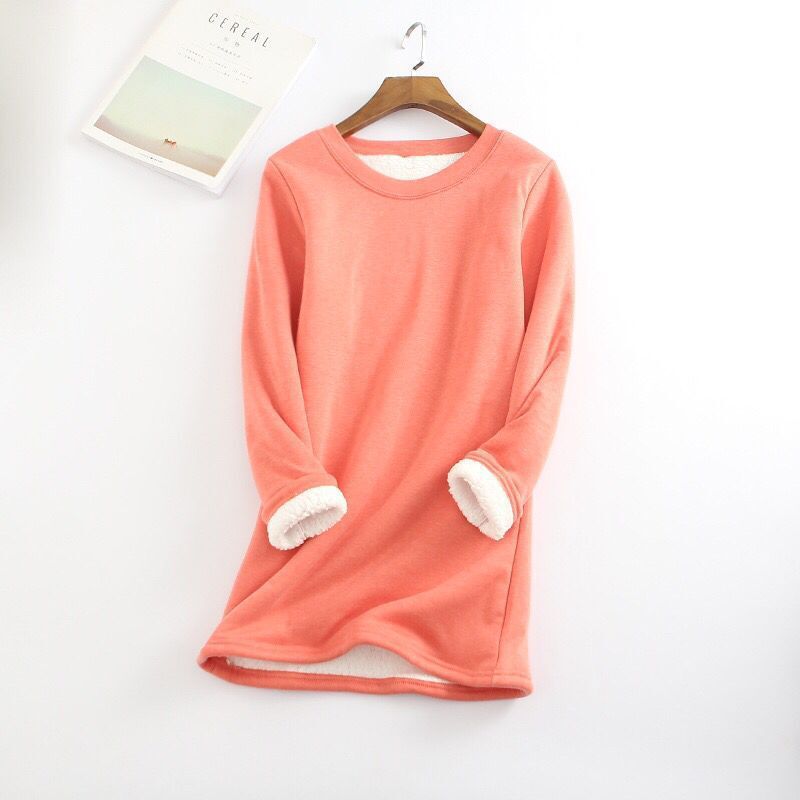 Women's NEW Casual Cotton Round Neck Solid Sweatshirt (S-5XL)