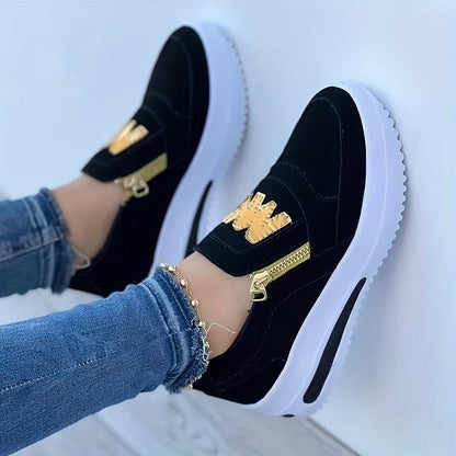 👍Women's Casual Platform Slip-on Sneakers👞