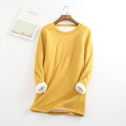 Women's NEW Casual Cotton Round Neck Solid Sweatshirt (S-5XL)