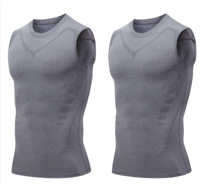 🥳2026 HOT SALE🥳💞50K+ SOLD!🛡️💎 50% OFF! Ionic Shaping Vest – Cooling compression, smooths belly & love handles. Invisible under shirts.💪✨