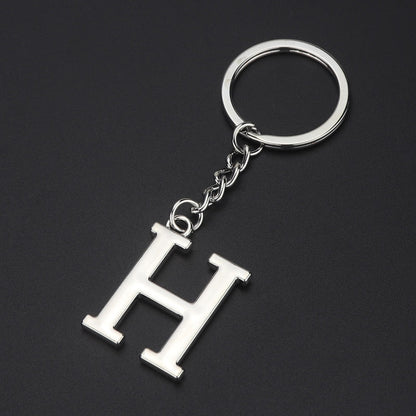 Creative Uppercase Alphabet Keychain