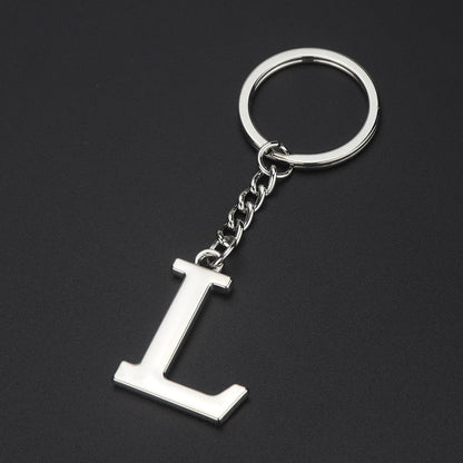 Creative Uppercase Alphabet Keychain