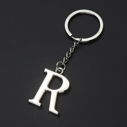 Creative Uppercase Alphabet Keychain