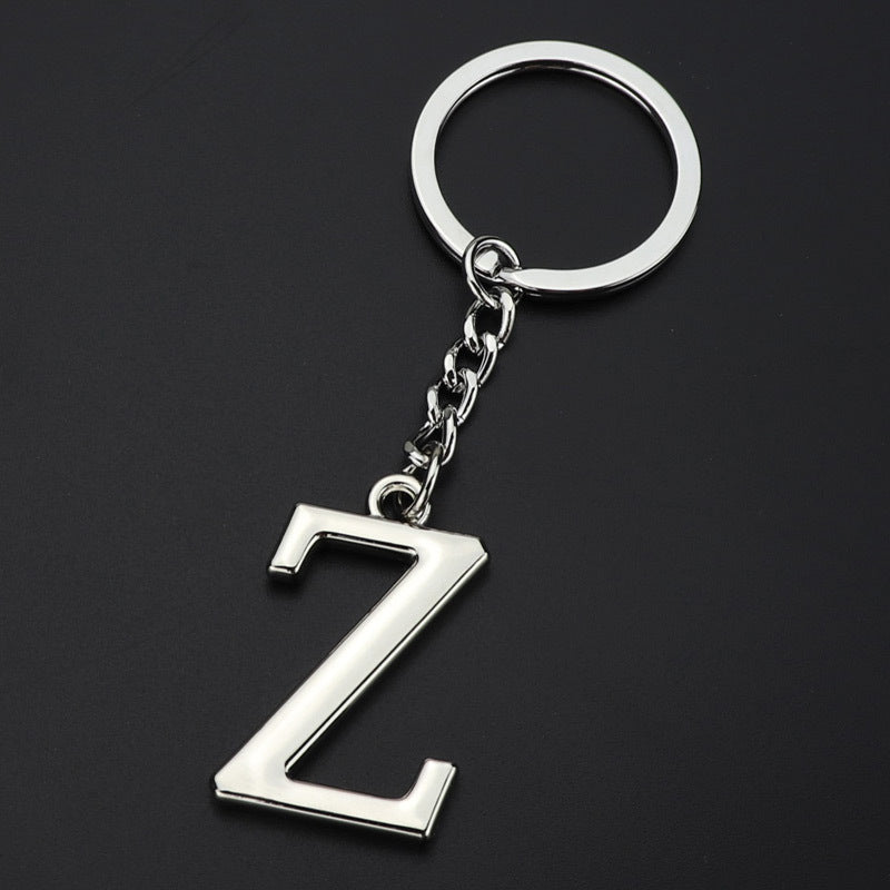 Creative Uppercase Alphabet Keychain