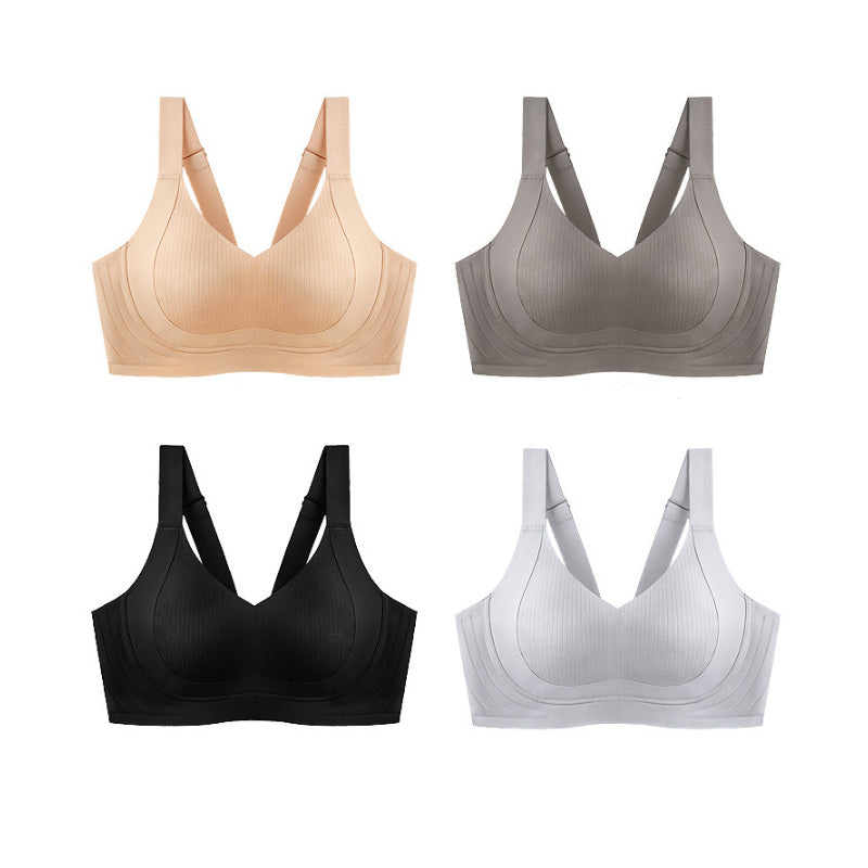 🔥Early Christmas Sale🏆Wire-Free Non-Marking Skin-Friendly Push-Up Bra