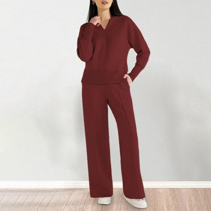 Women's Casual Suit 2 Piece Set