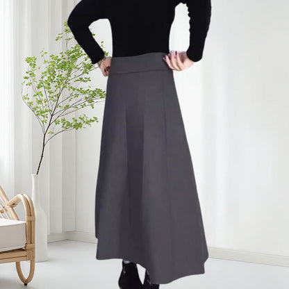 🔥Hot Sale🎁Women’s Elastic High Waisted Thick Long Skirt