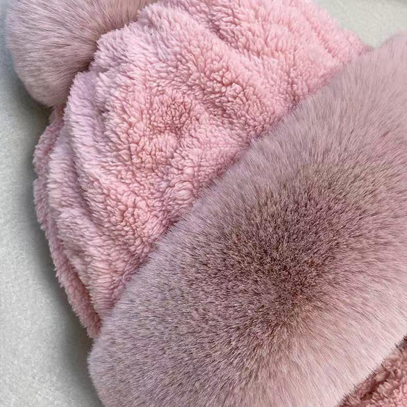 😍HOT SALE🥰 Women's Winter Warm Windproof Plush Scarf Hat