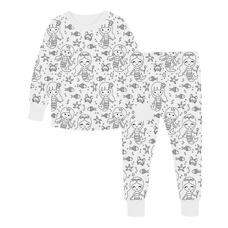 DIY Cartoon Colorable Pajamas for Kids