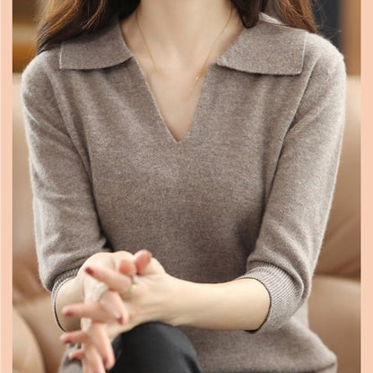 Women's V-Neck Knitwear