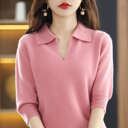 Women's V-Neck Knitwear