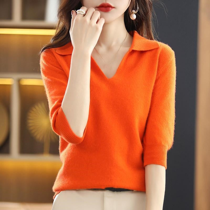 Women's V-Neck Knitwear