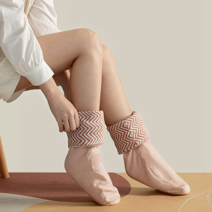 Rechargeable Heated Socks with Herbal Packs