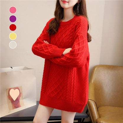 Women's Oversized Sweater Mini Dress