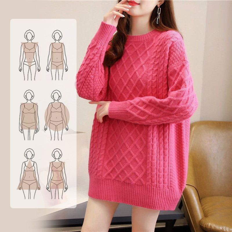 Women's Oversized Sweater Mini Dress