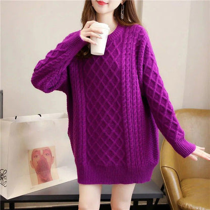 Women's Oversized Sweater Mini Dress