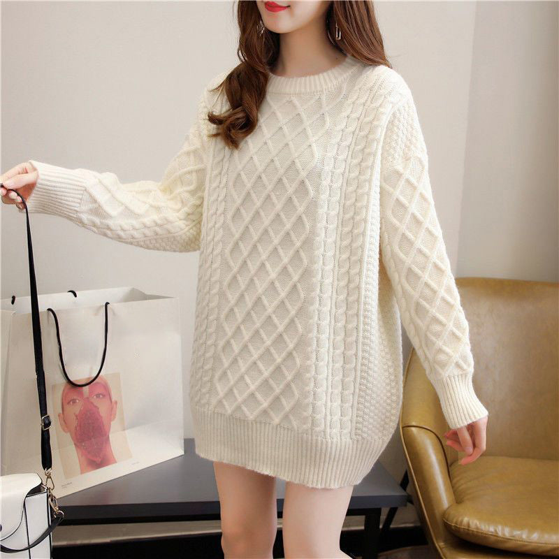 Women's Oversized Sweater Mini Dress