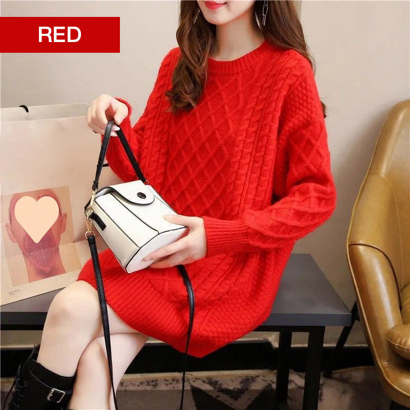 Women's Oversized Sweater Mini Dress