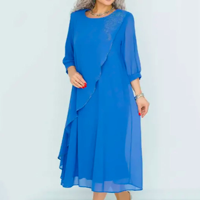 New Arrival🌸Women's Elegant Layered Chiffon Dress