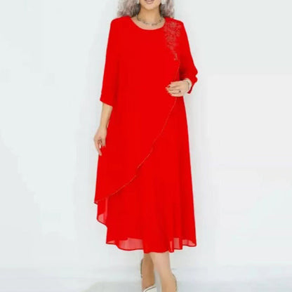 New Arrival🌸Women's Elegant Layered Chiffon Dress