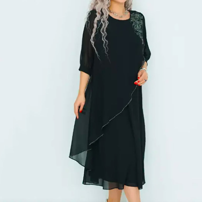 New Arrival🌸Women's Elegant Layered Chiffon Dress