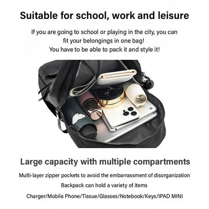 Casual Lightweight Waterproof Large Capacity Travel Backpack