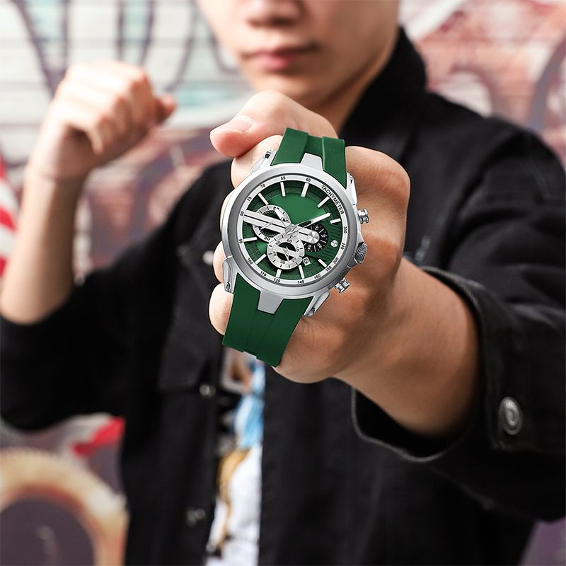 FREE SHIPPING🔥Sport Style Luminous Silicone Strap Waterproof Watch