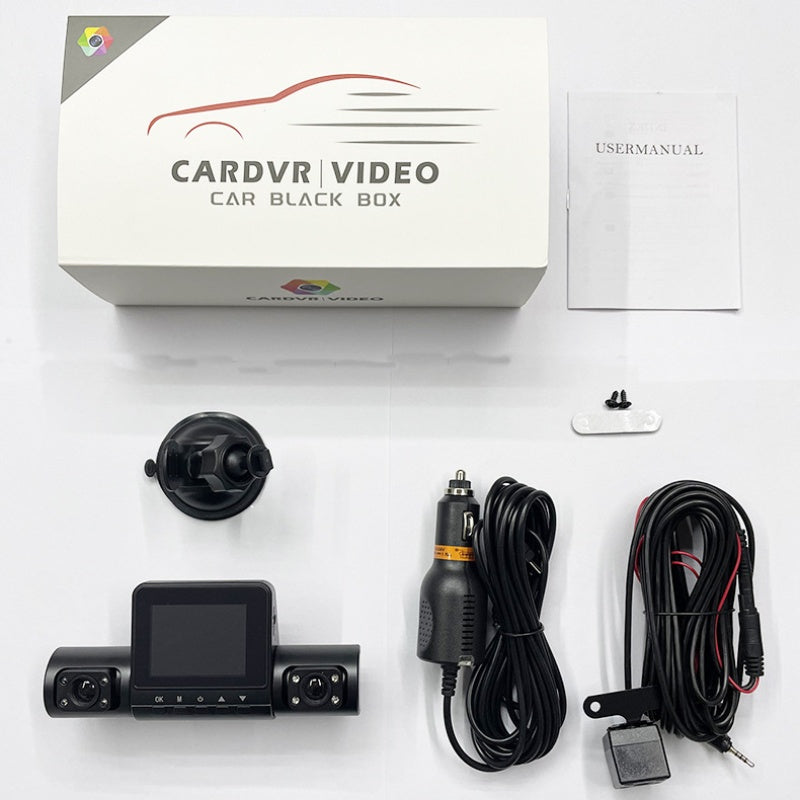 1080P 4-Channel Dash Cam with Night Vision