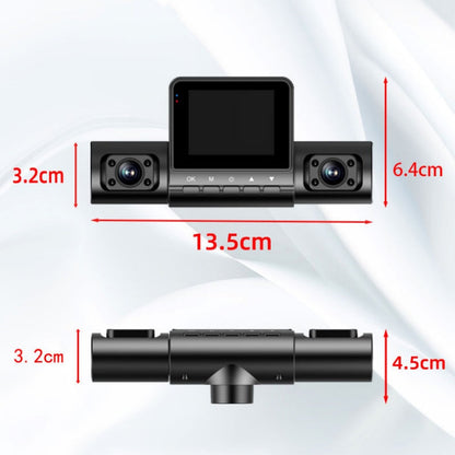 1080P 4-Channel Dash Cam with Night Vision