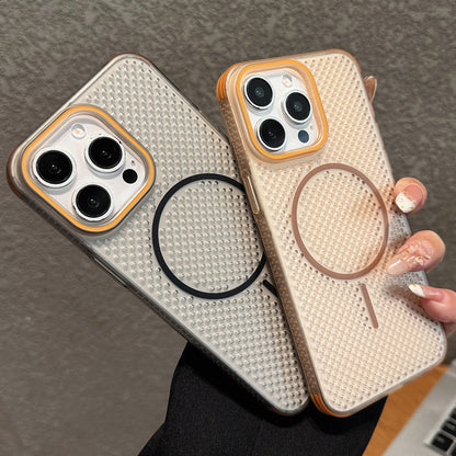 Color-Blocking Magnetic iPhone Case