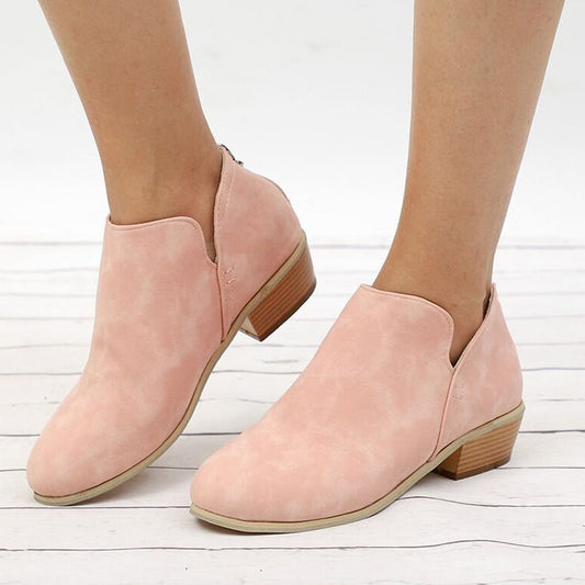 Women's Chunky & Low Heel Ankle Booties🔥 New Arrivals Sale - 49% OFF