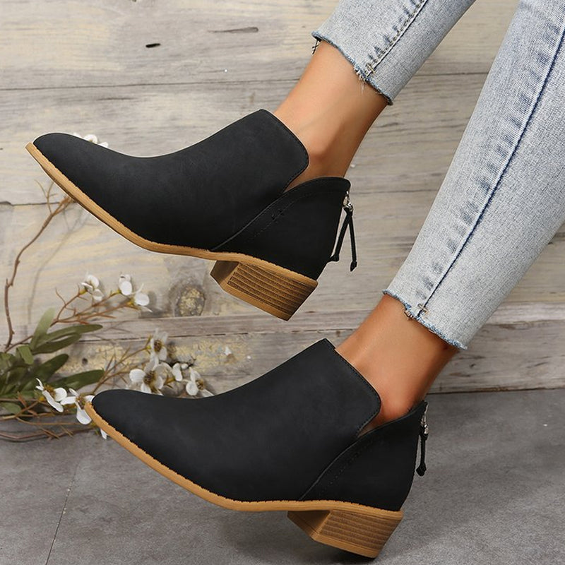 Women's Chunky & Low Heel Ankle Booties🔥 New Arrivals Sale - 49% OFF