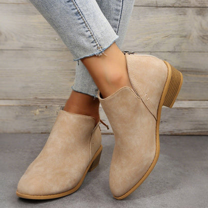 Women's Chunky & Low Heel Ankle Booties🔥 New Arrivals Sale - 49% OFF