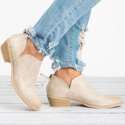 Women's Chunky & Low Heel Ankle Booties🔥 New Arrivals Sale - 49% OFF