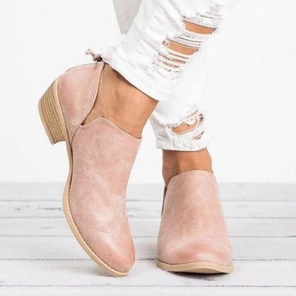 Women's Chunky & Low Heel Ankle Booties🔥 New Arrivals Sale - 49% OFF