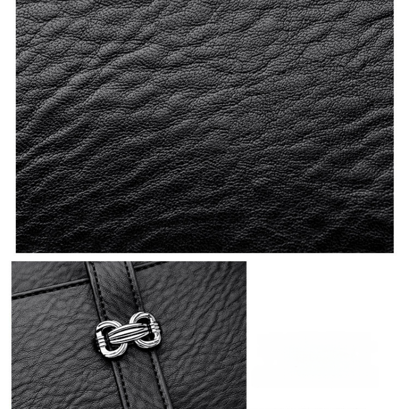 Women's Soft PU Leather Crossbody Bag with Adjustable Strap