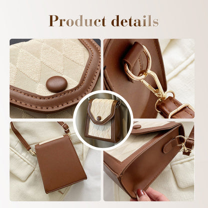 Women's Fashionable Crossbody Quilted Mini Bag