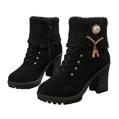 Women's Thick Warm Chunky Heel Boots🔥HOT SALE-59% OFF