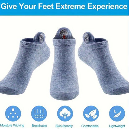 4 Seasons Cartoon Embroidered Smiling Face Socks