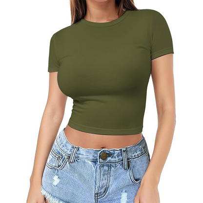 👚 50% OFF NOW! 🌸 Women's Fitted Casual T-Shirt – Breathable, Lightweight & Classic Fit – Everyday Essential 🌊