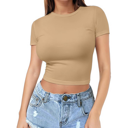 👚 50% OFF NOW! 🌸 Women's Fitted Casual T-Shirt – Breathable, Lightweight & Classic Fit – Everyday Essential 🌊