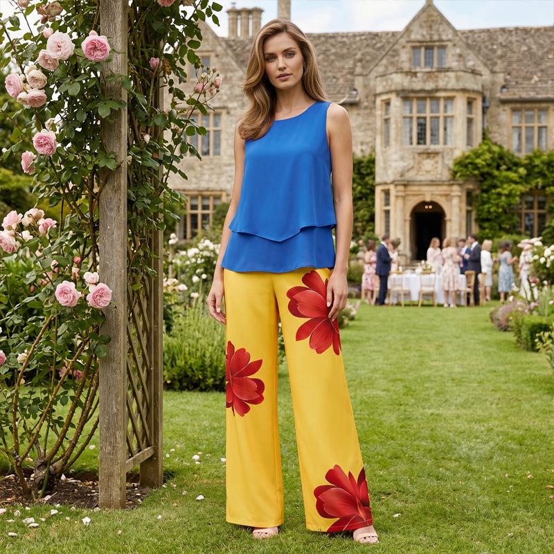 💥Women's Summer Floral Print 2-Piece Set