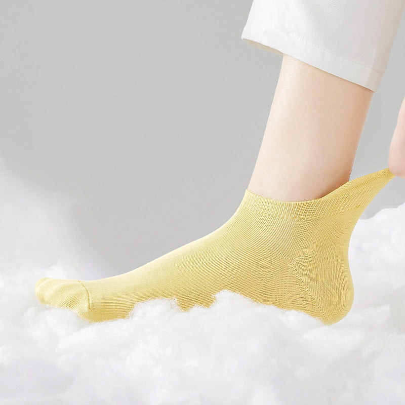 Women's High Elasticity Foot Protection Boat Socks