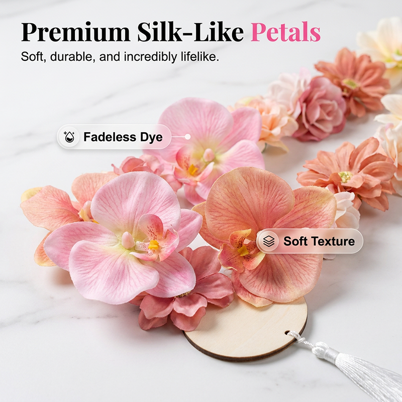 Celebratory Floral Tie for Graduation & Weddings