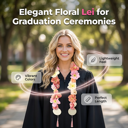 Celebratory Floral Tie for Graduation & Weddings