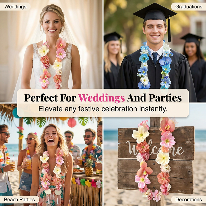 Celebratory Floral Tie for Graduation & Weddings