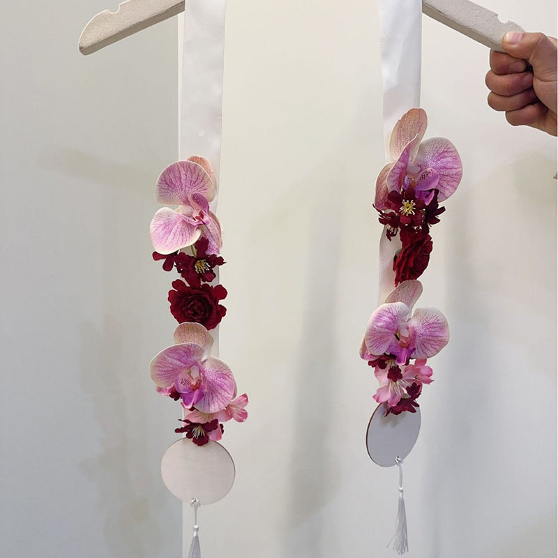 Celebratory Floral Tie for Graduation & Weddings