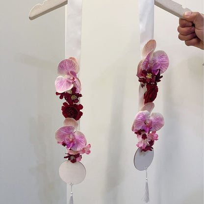 Celebratory Floral Tie for Graduation & Weddings