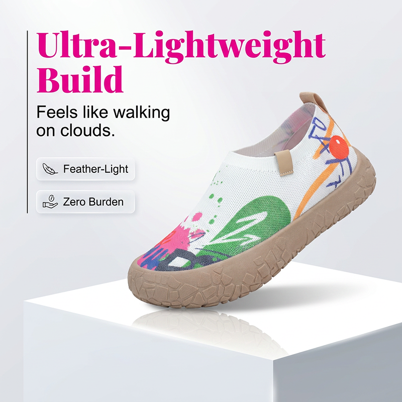 👟 LIMITED-TIME 50% OFF! ⚡ Lightweight Fashion Walking Shoes for Women – Breathable Knit, Flexible Sole, Slip-On Comfort ✨
