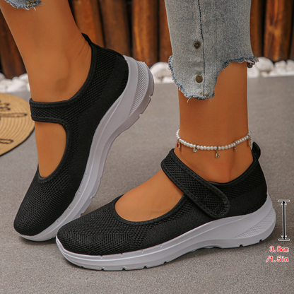 Comfortable Platform Sneakers with Adjustable Strap